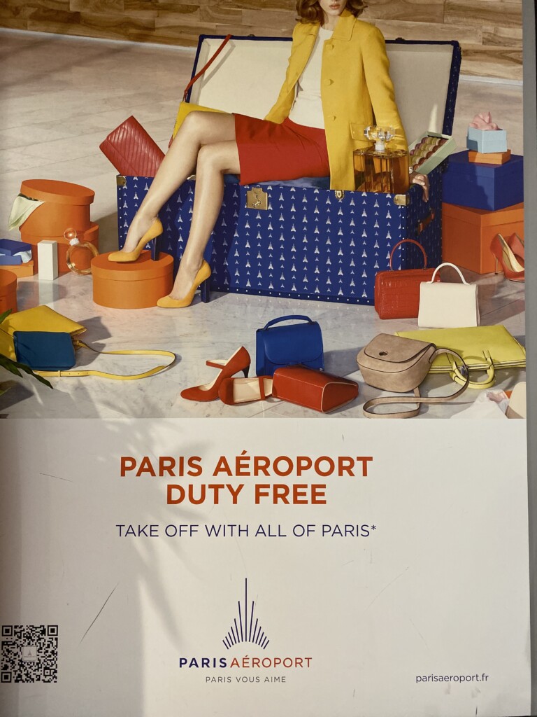 Arriving at CDG in Paris