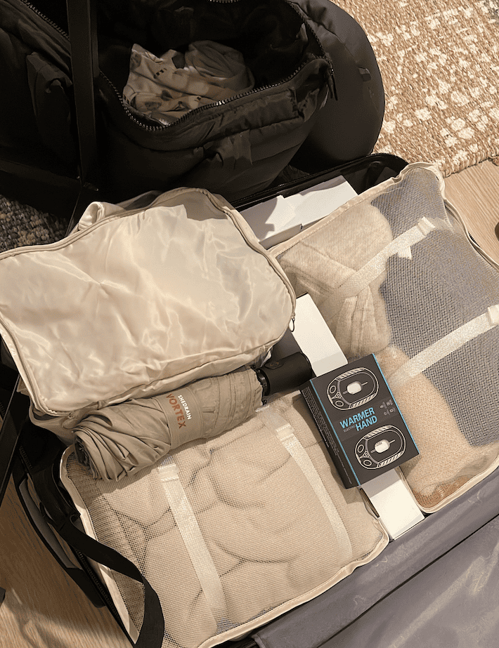 packing cubes