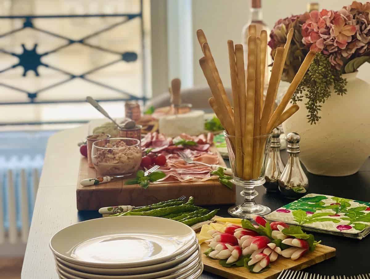french apero spread