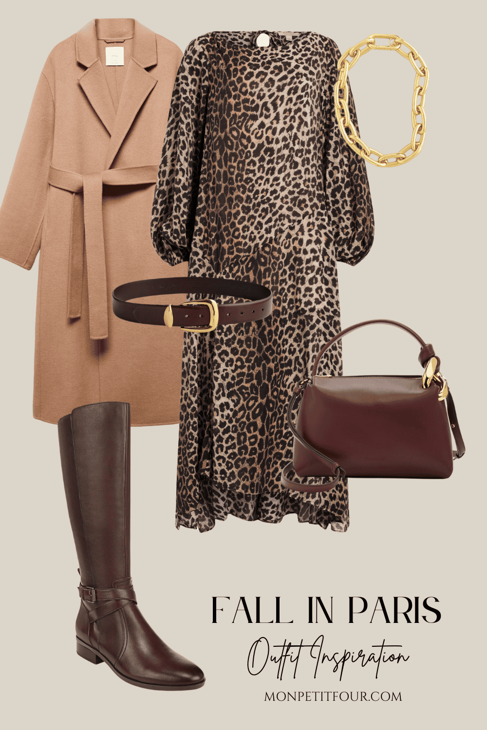leopard print for paris in fall
