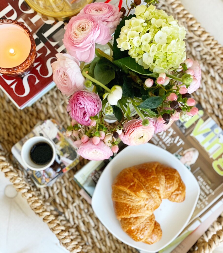 French breakfast tray