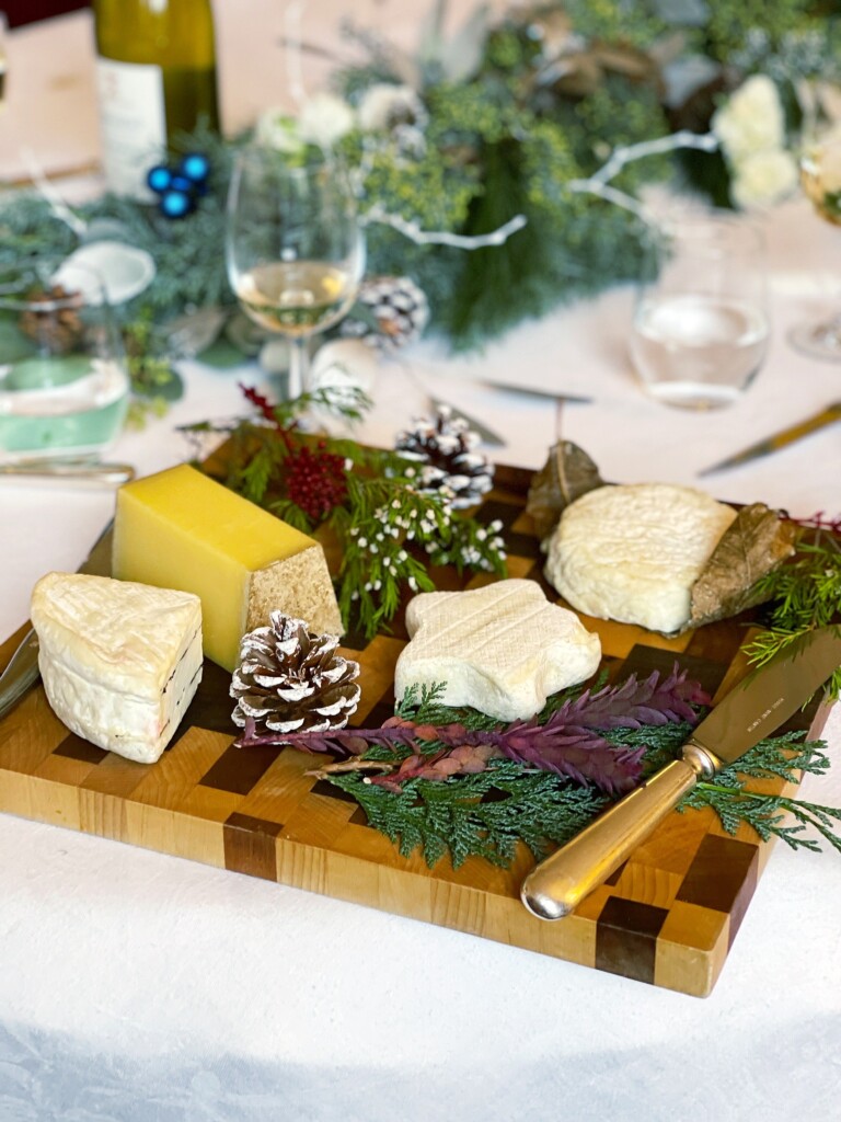 holiday cheese board
