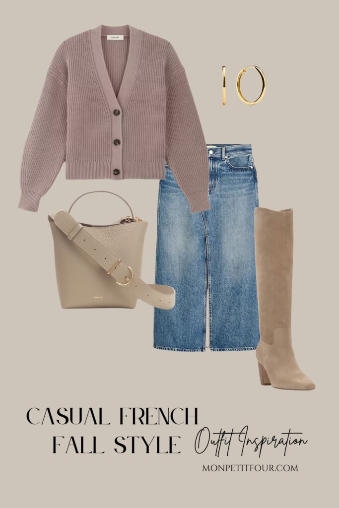 chunky knit sweater for fall