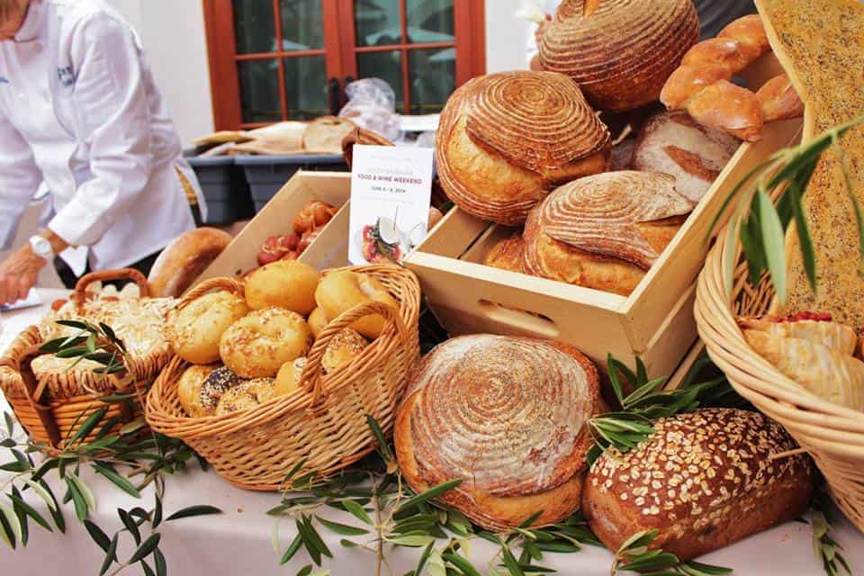 assortment of french breads