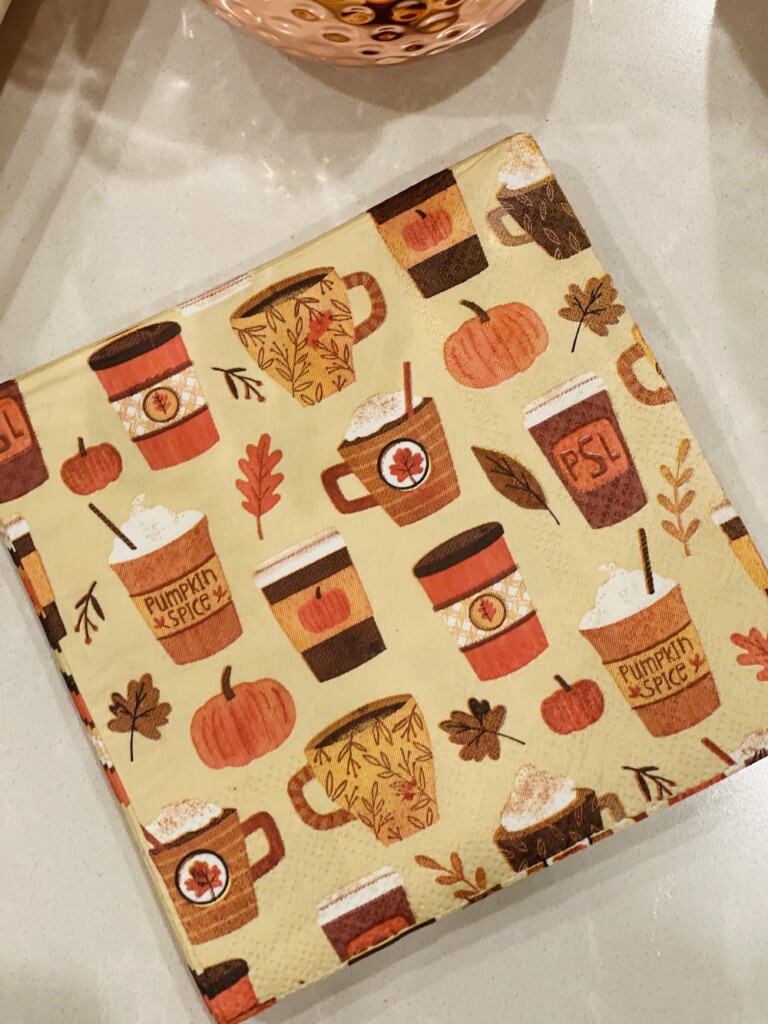 fall napkins