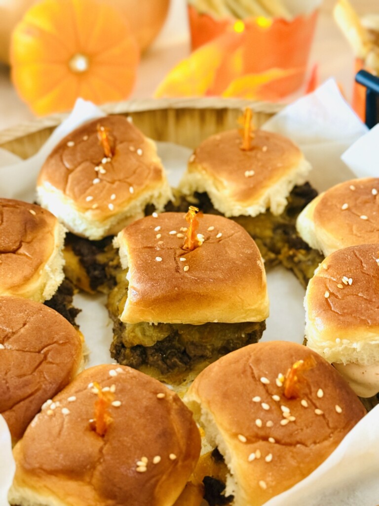 brunch menu sliders