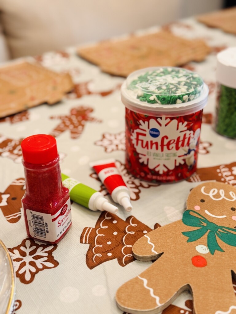 Holiday Cookie Decorating Party icing