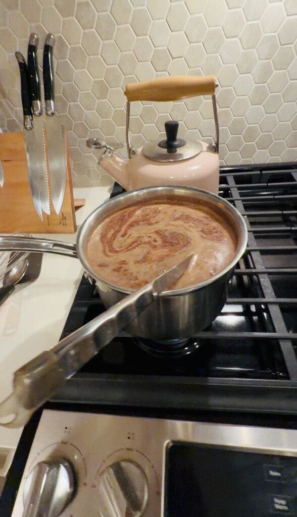 homemade hot chocolate